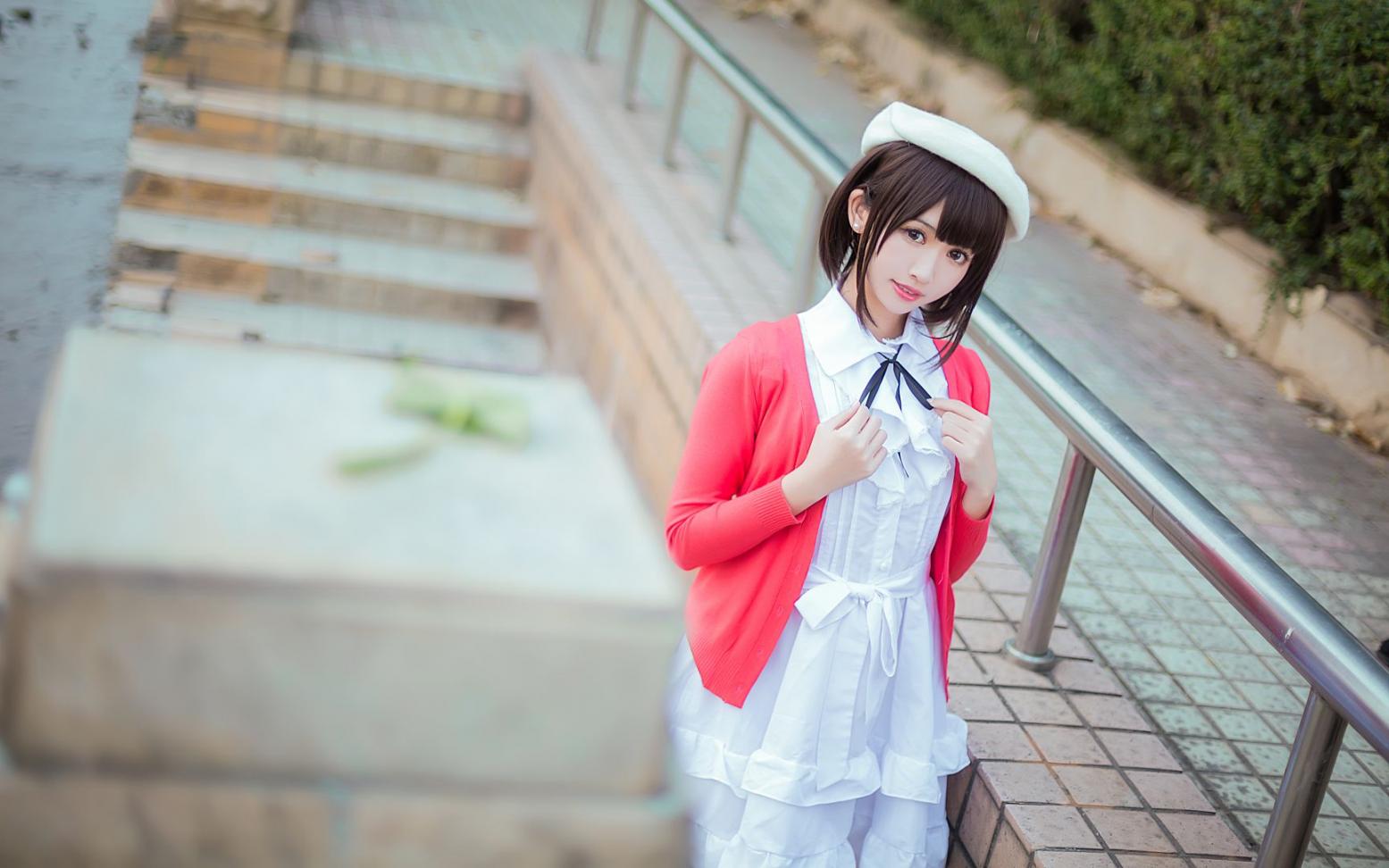人气动漫Coser@鳗鱼霏儿 圣人惠之常服 [9P119MB]