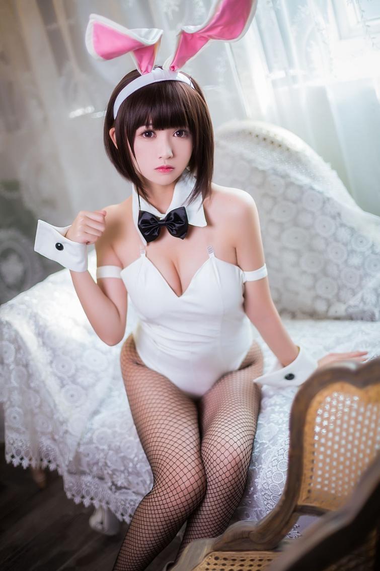 人气动漫Coser@鳗鱼霏儿 圣人惠之兔女郎 [10P119MB] - 图片4