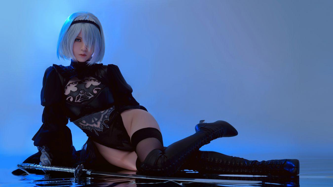 微博人气Coser@半半子 二号B型 [48P380MB]