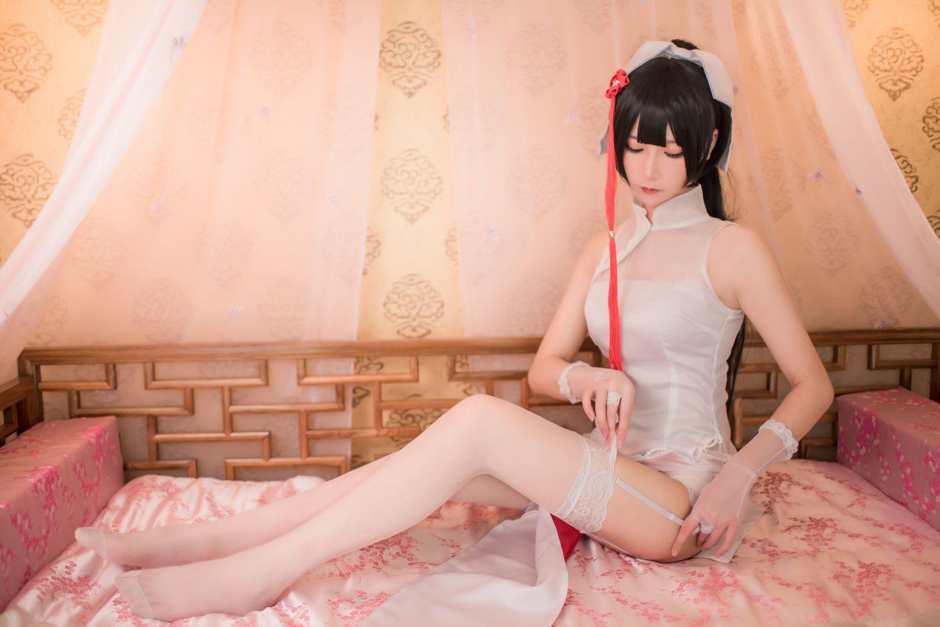 动漫博主@拼音拼嘤嘤 高雄旗袍 [17P152MB] - 图片8