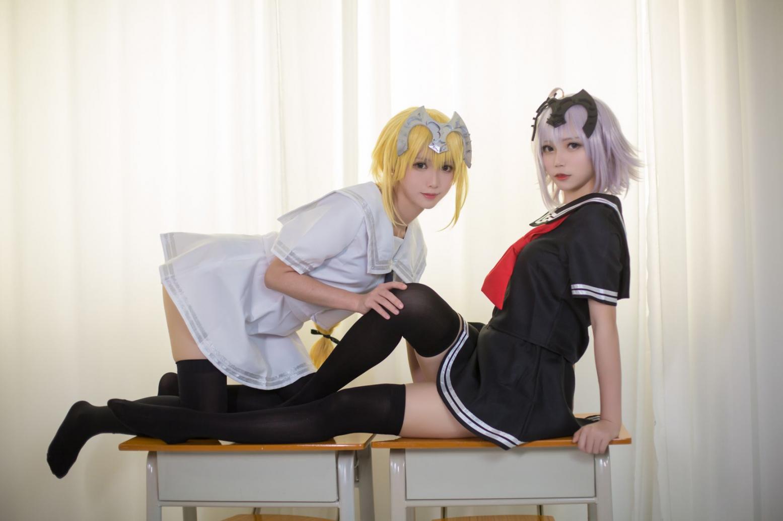人气动漫Coser@鳗鱼霏儿&大肉丸 贞德 [58P578MB] - 图片4