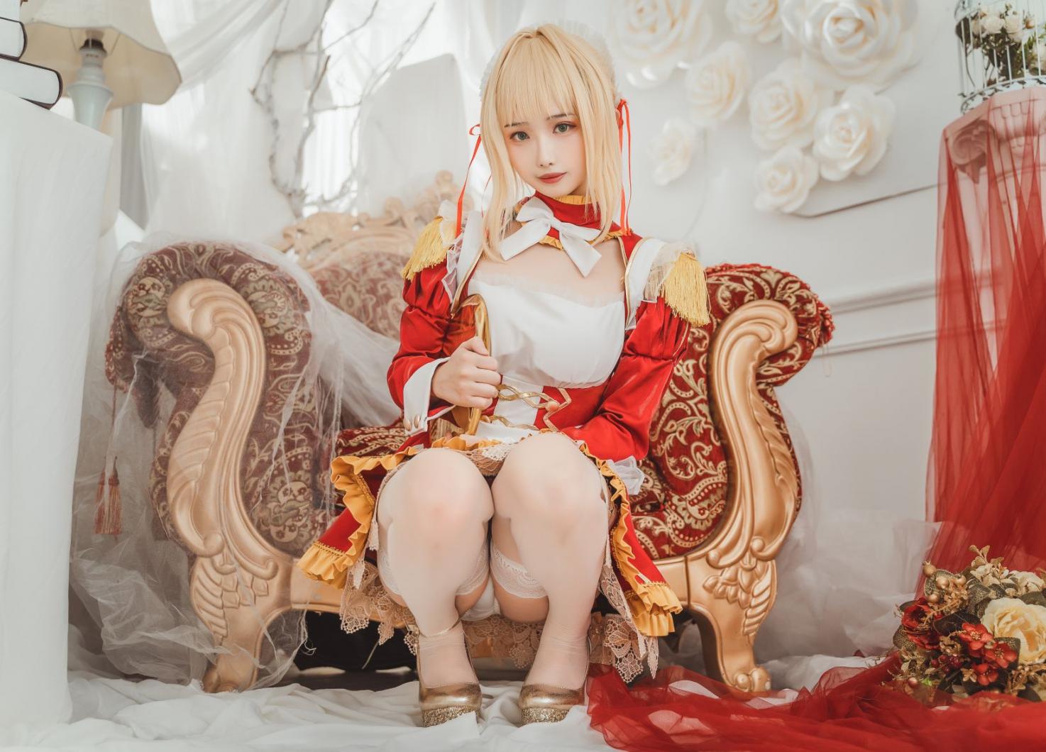 微博红人Coser@雯妹不讲道理 尼禄女仆 [20P264MB] - 图片7