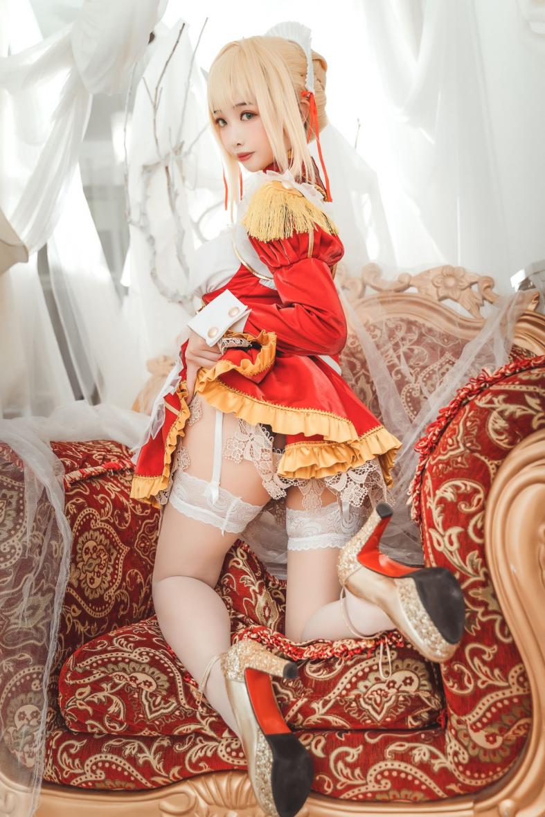 微博红人Coser@雯妹不讲道理 尼禄女仆 [20P264MB] - 图片5