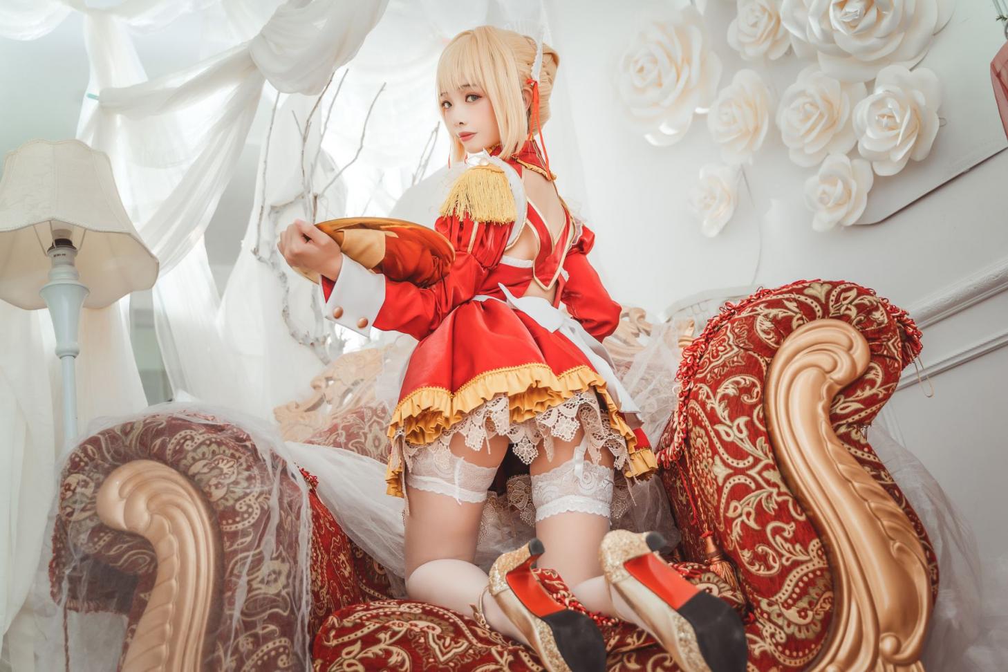 微博红人Coser@雯妹不讲道理 尼禄女仆 [20P264MB] - 图片6