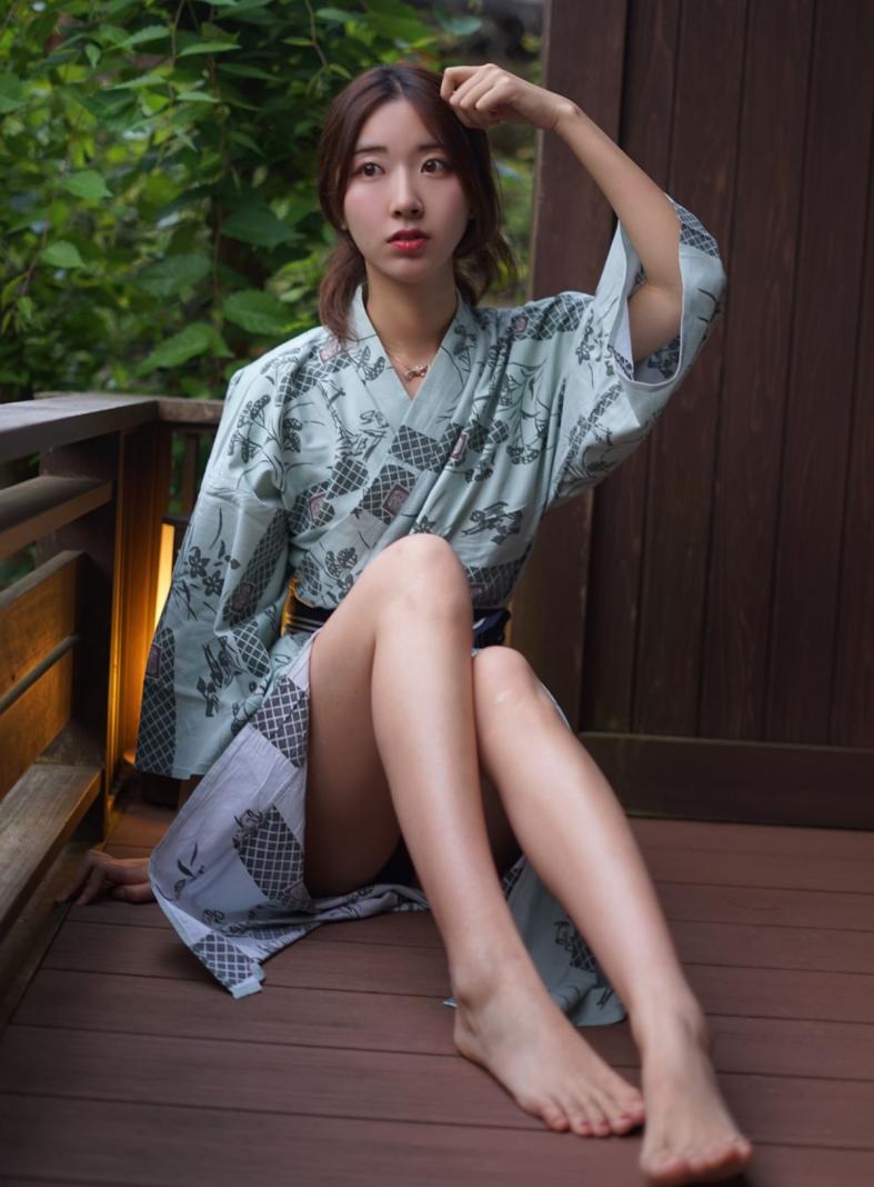 微博红人动漫Coser@黑川 温泉浴衣 [13P110MB] - 图片2
