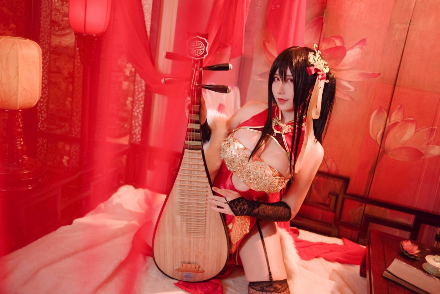 知名动漫博主@九曲Jean – 大凤旗袍 [25P151MB]