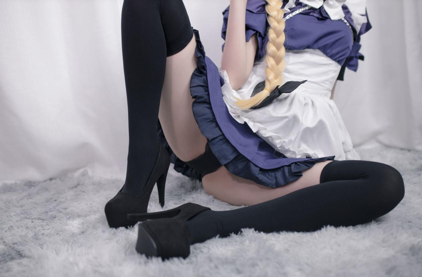 网红Coser@疯猫ss 贞德女仆 [20P255MB] - 图片5
