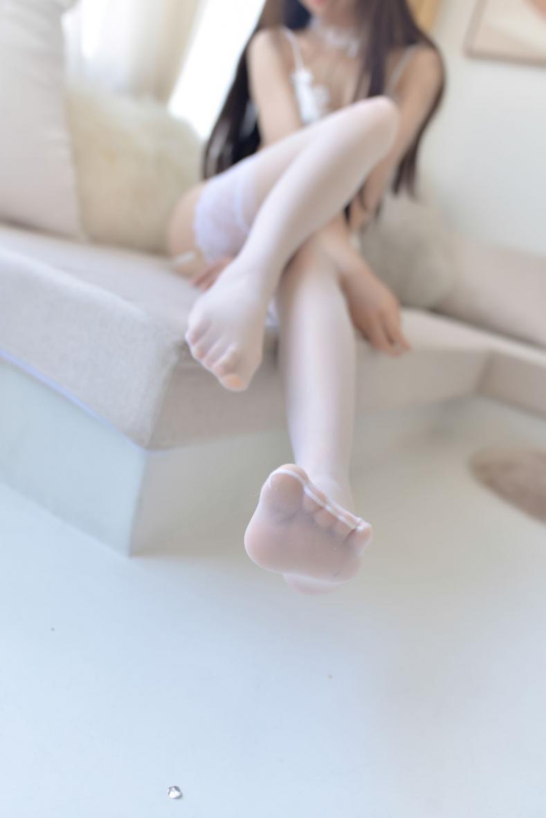 微博红人Coser@雪琪SAMA 白色内衣 [50P1V458MB] - 图片5