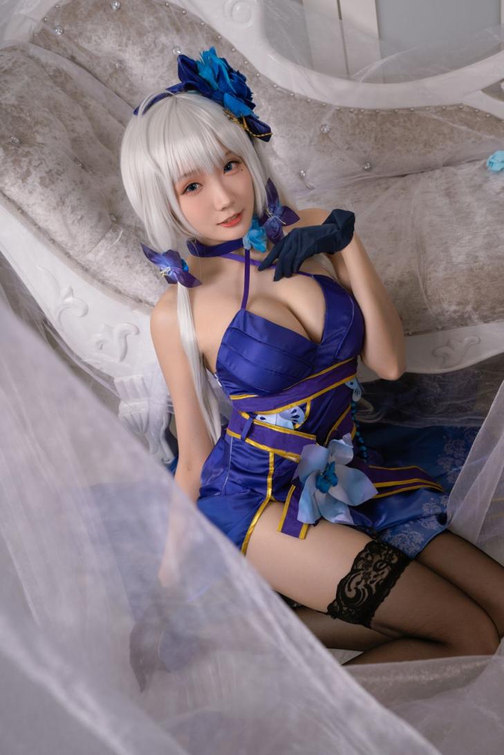 动漫Coser@瓜希酱 光辉 茶会 [18P88MB] - 图片8