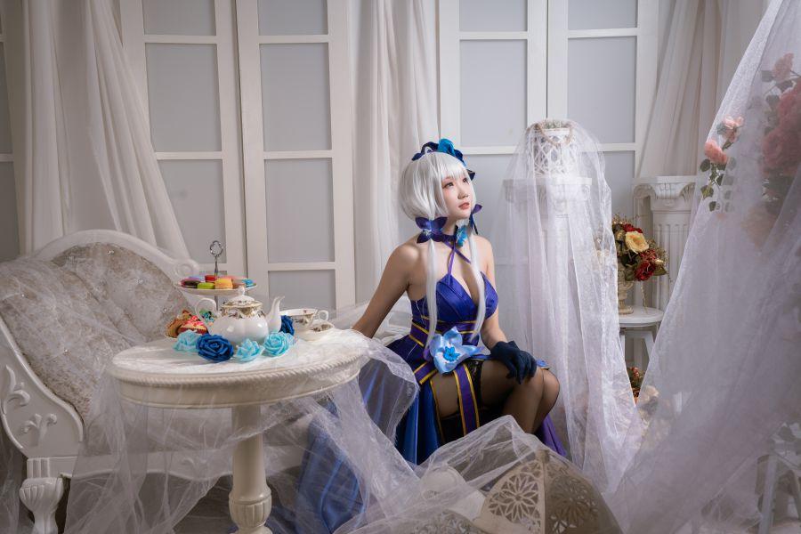 动漫Coser@瓜希酱 光辉 茶会 [18P88MB] - 图片2