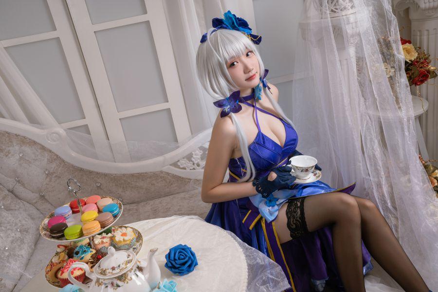 动漫Coser@瓜希酱 光辉 茶会 [18P88MB] - 图片3