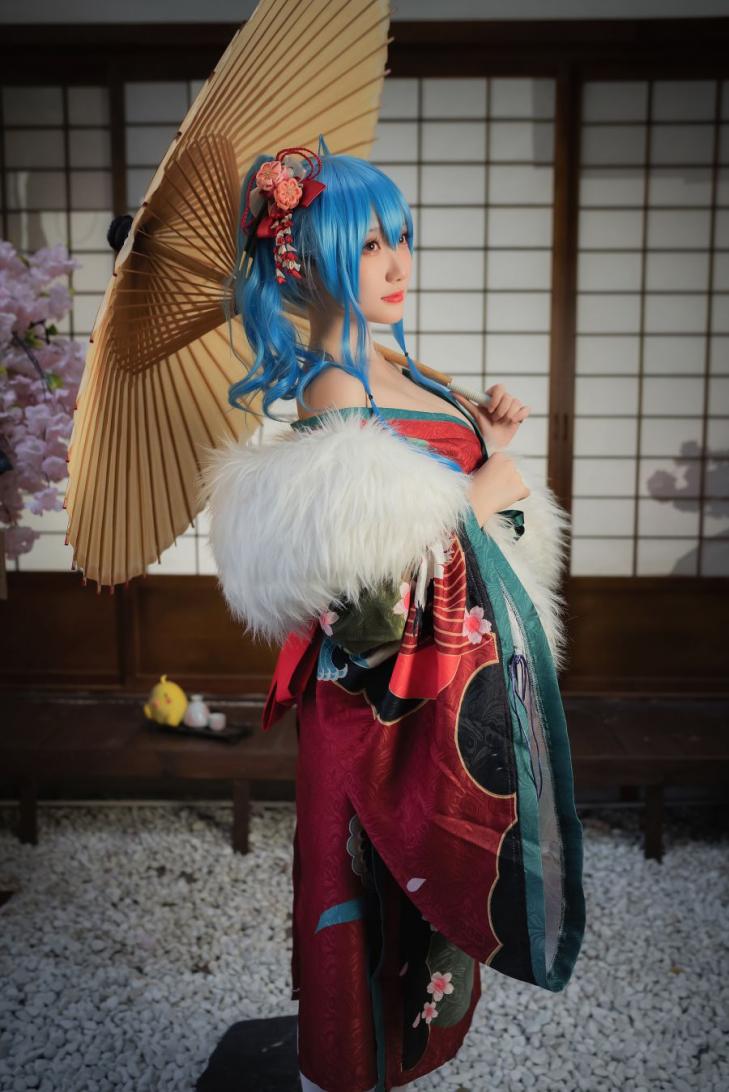 动漫Coser@瓜希酱 圣路易斯 月下之饮 [14P67MB] - 图片7