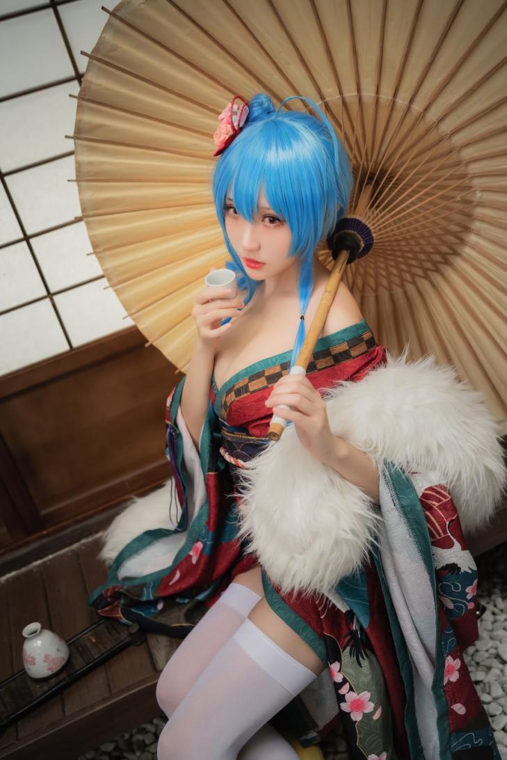 动漫Coser@瓜希酱 圣路易斯 月下之饮 [14P67MB] - 图片2