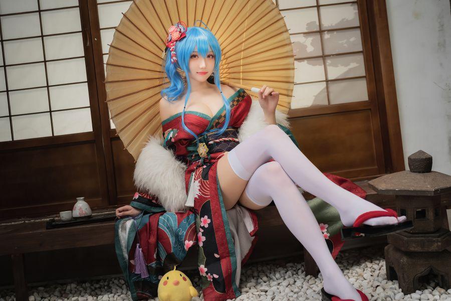 动漫Coser@瓜希酱 圣路易斯 月下之饮 [14P67MB]