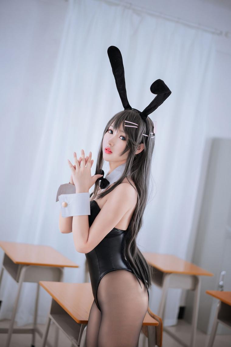 微博动漫Coser@羽生三未 兔女郎 [27P474MB] - 图片7