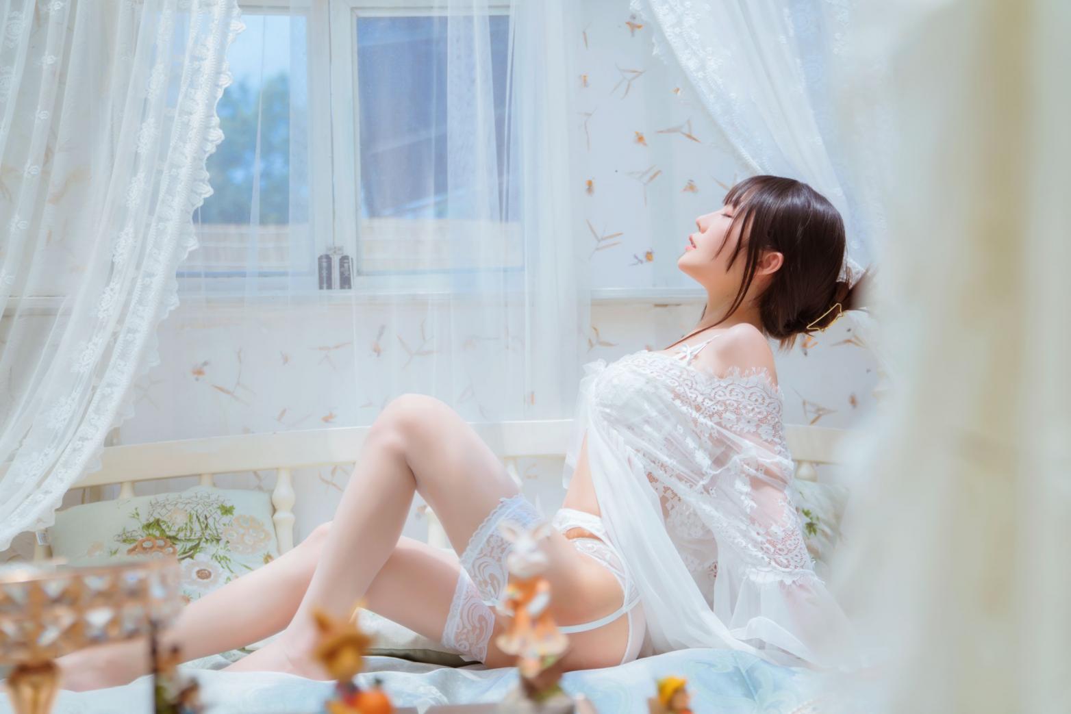 动漫博主@香草喵露露 玻璃房少女 [76P1.13G] - 图片6
