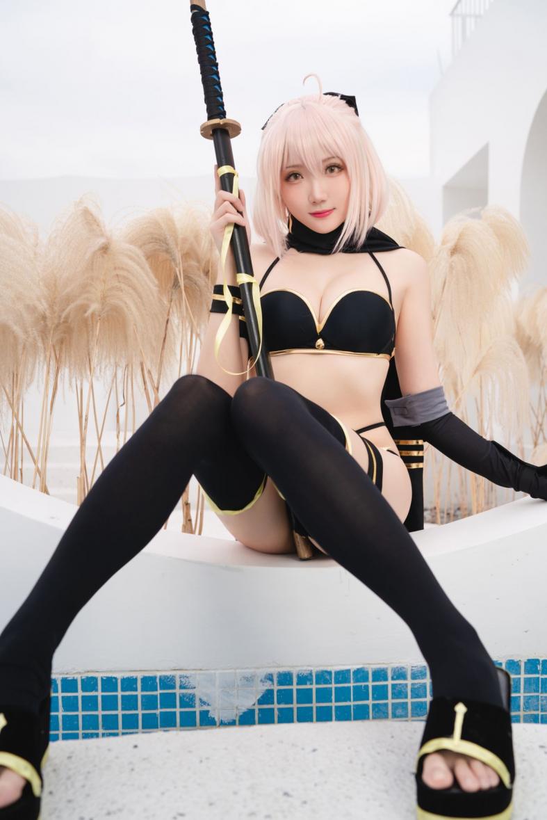 动漫Coser@瓜希酱 总司 水着 [24P101MB] - 图片4