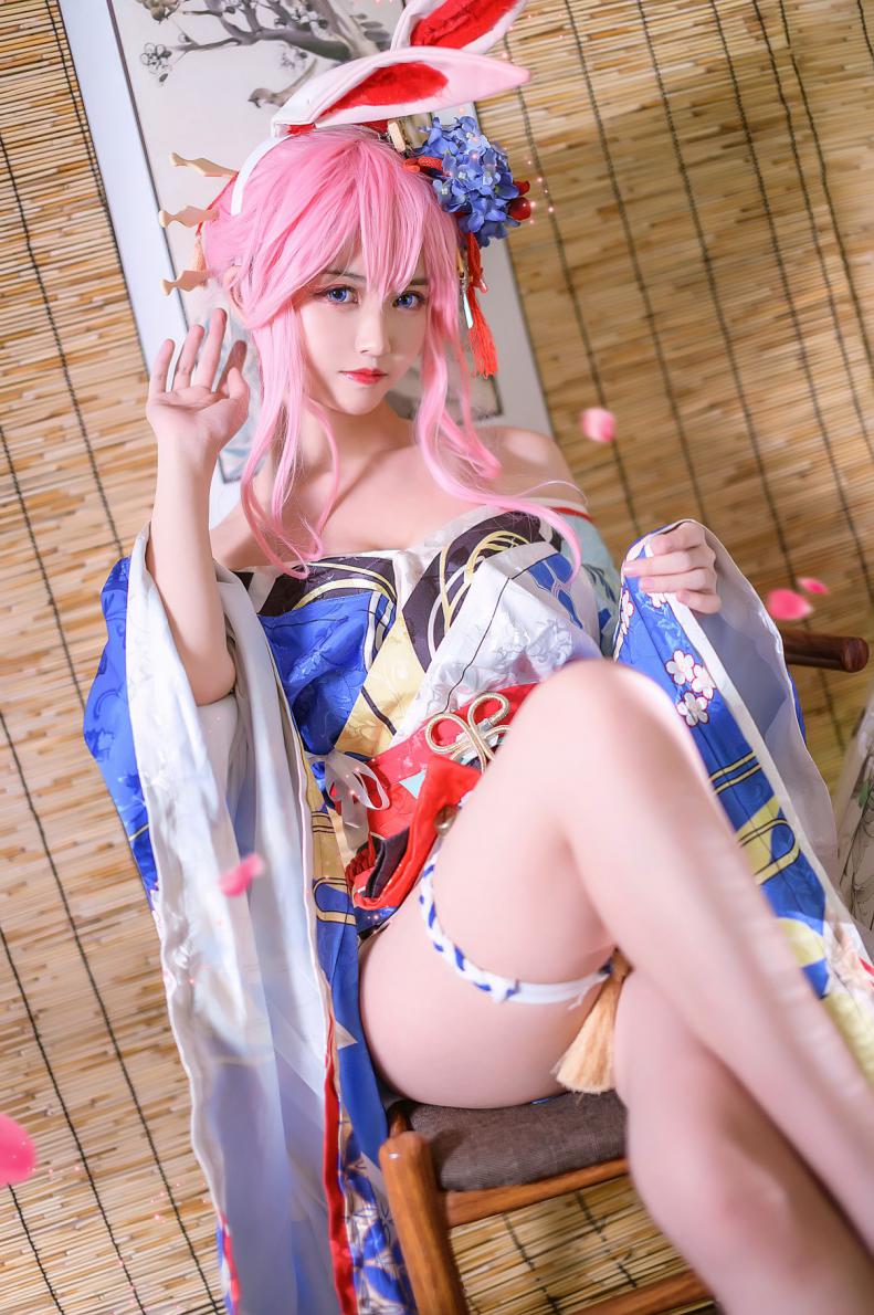 人气动漫Coser@鳗鱼霏儿 八重樱花魁 [12P202MB] - 图片7