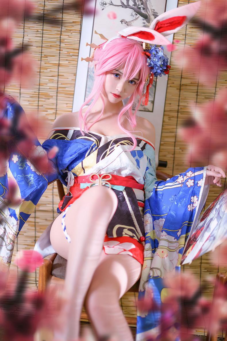 人气动漫Coser@鳗鱼霏儿 八重樱花魁 [12P202MB] - 图片6