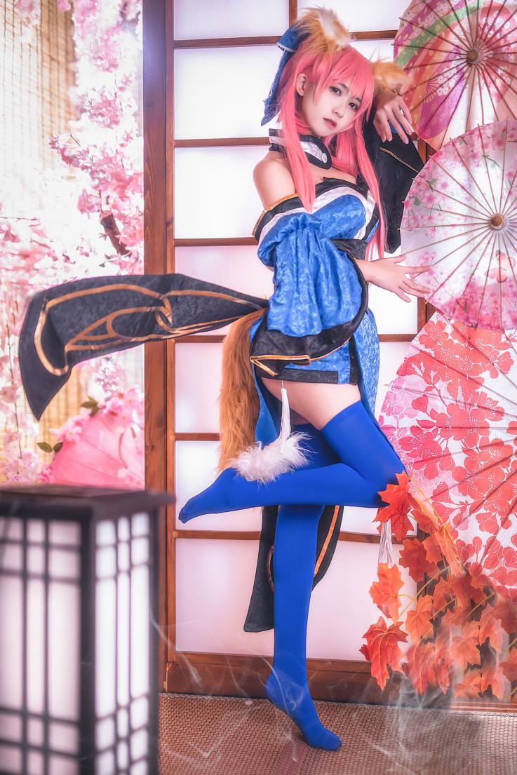 人气动漫Coser@鳗鱼霏儿 玉藻前 初始 [18P548MB] - 图片3