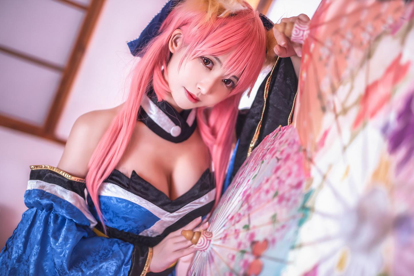 人气动漫Coser@鳗鱼霏儿 玉藻前 初始 [18P548MB] - 图片4