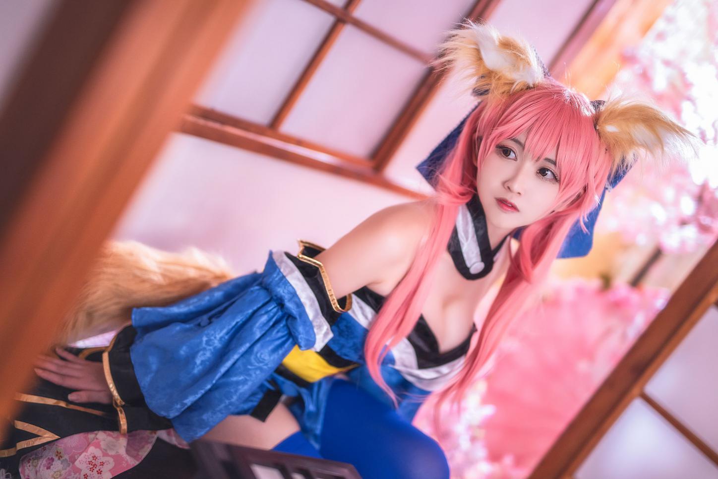 人气动漫Coser@鳗鱼霏儿 玉藻前 初始 [18P548MB] - 图片2