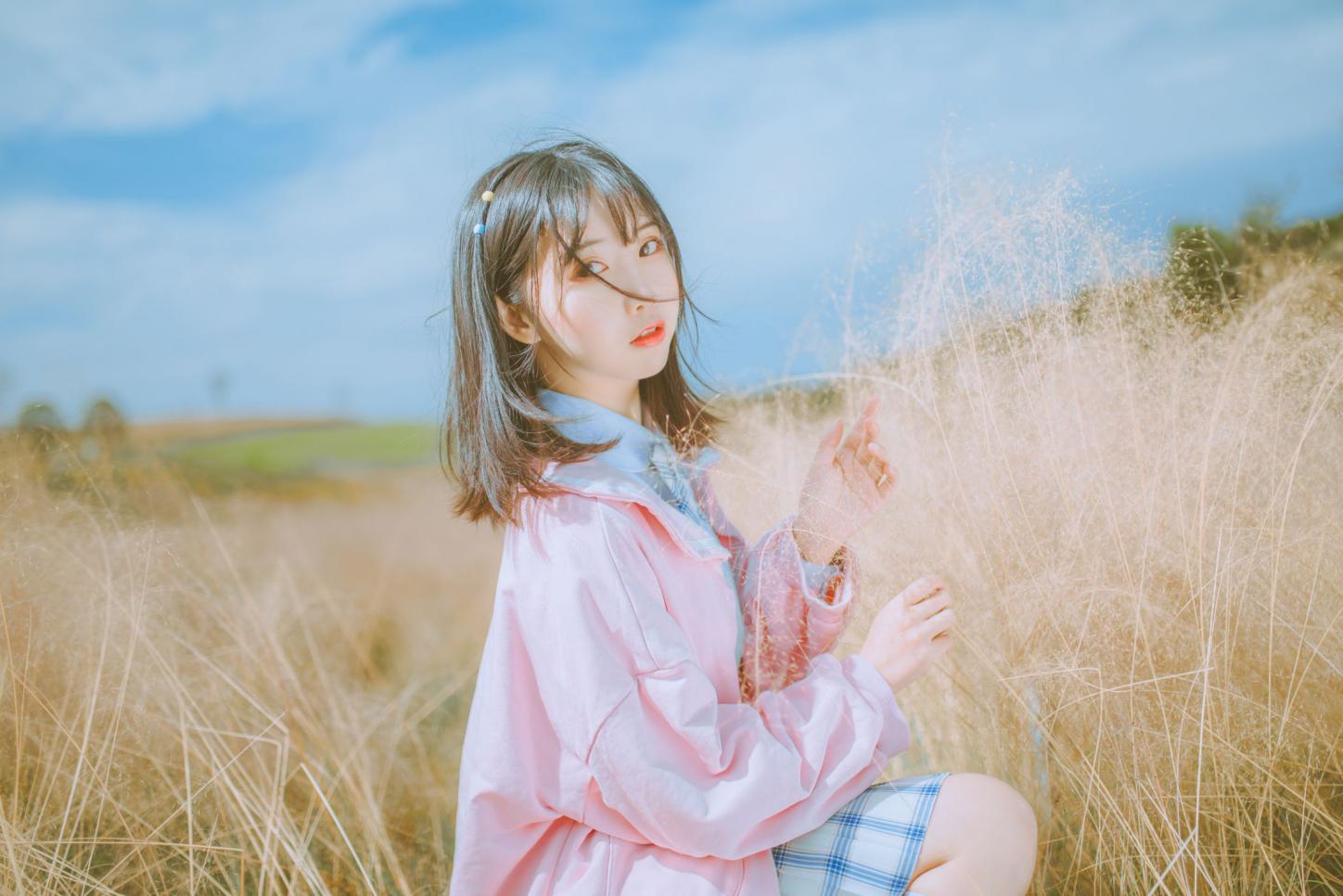 人气动漫Coser@面饼仙儿 粉黛草JK [19P385MB] - 图片8