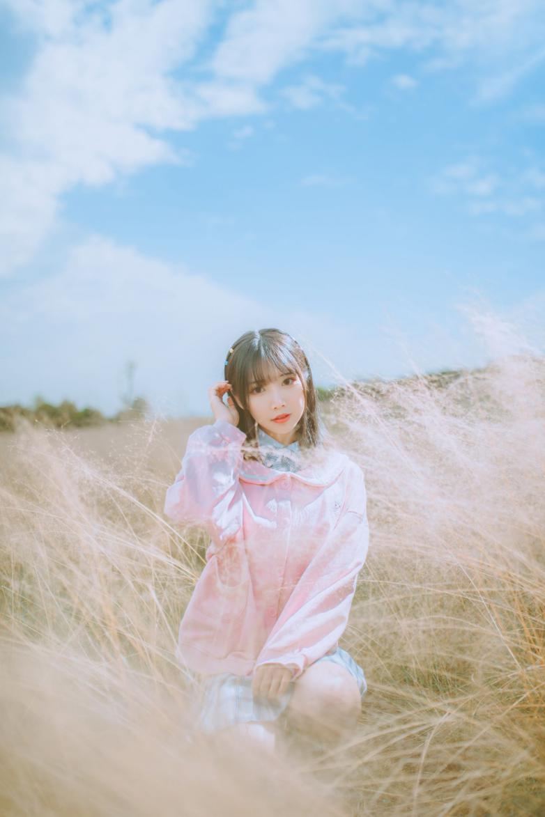 人气动漫Coser@面饼仙儿 粉黛草JK [19P385MB] - 图片6