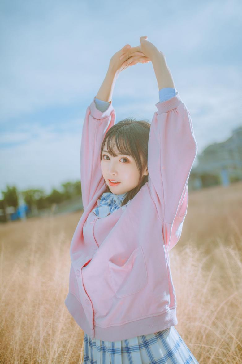 人气动漫Coser@面饼仙儿 粉黛草JK [19P385MB] - 图片4