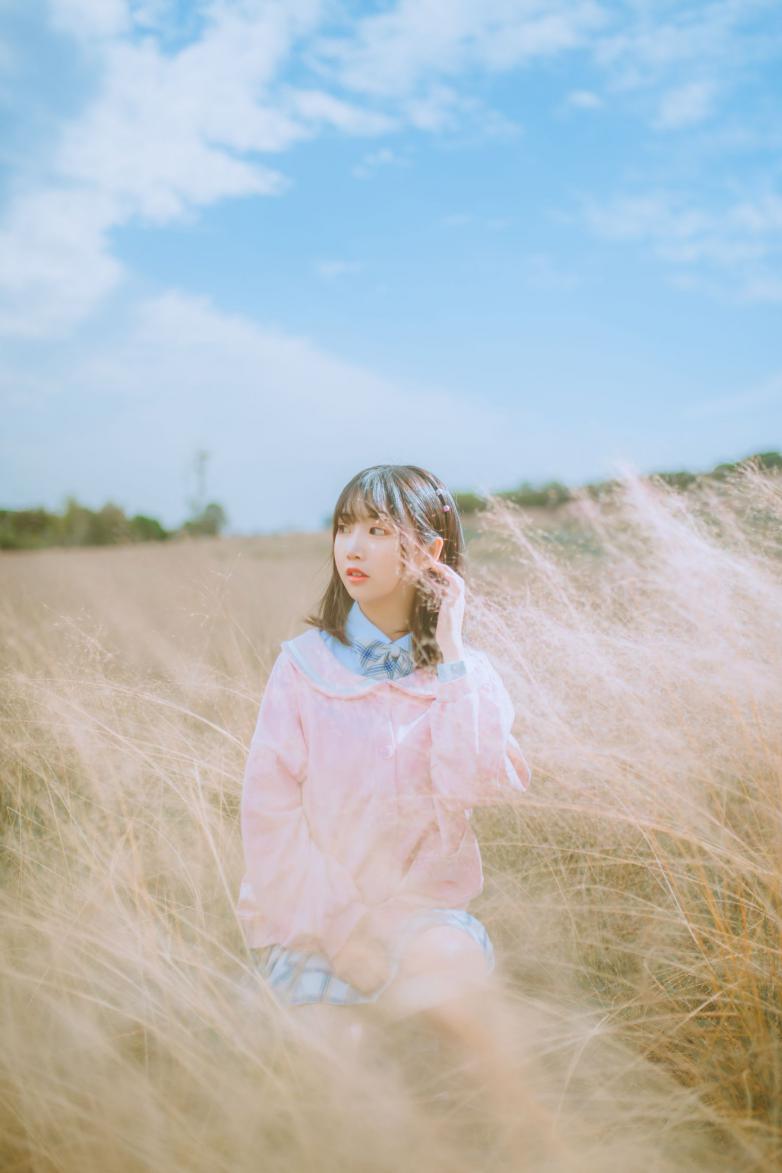 人气动漫Coser@面饼仙儿 粉黛草JK [19P385MB] - 图片2