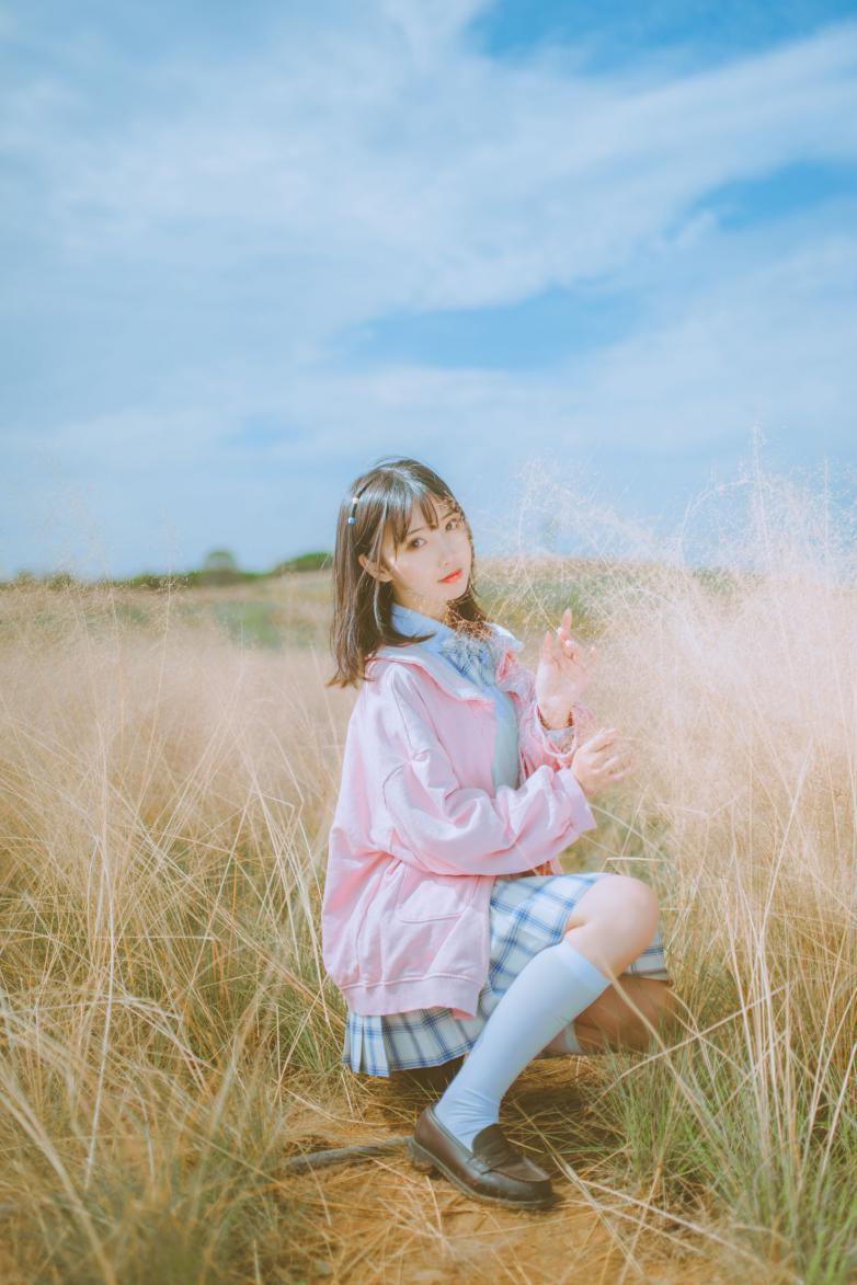 人气动漫Coser@面饼仙儿 粉黛草JK [19P385MB] - 图片7