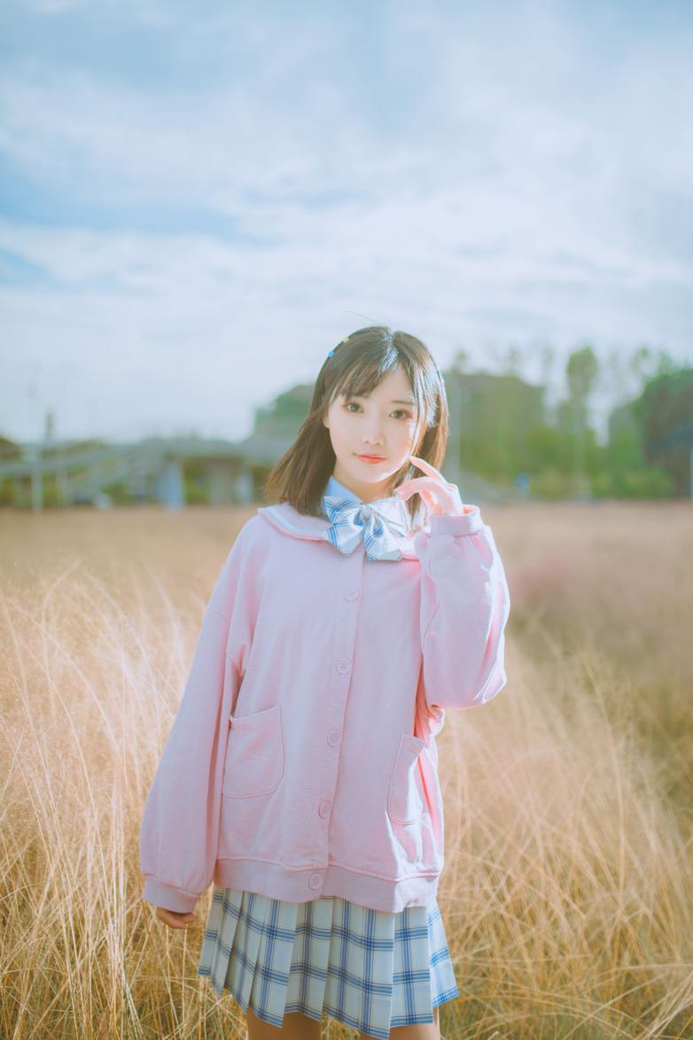 人气动漫Coser@面饼仙儿 粉黛草JK [19P385MB] - 图片3