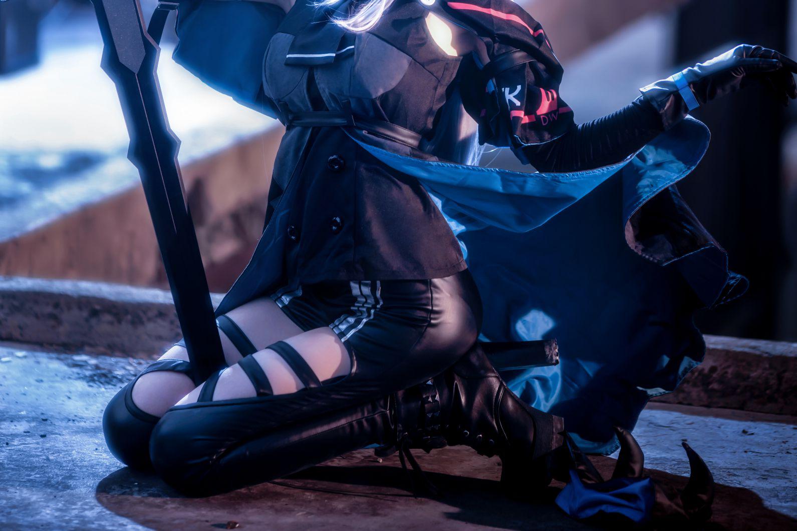 人气Coser@桜桃喵 斯卡蒂 [16P290MB] - 图片8