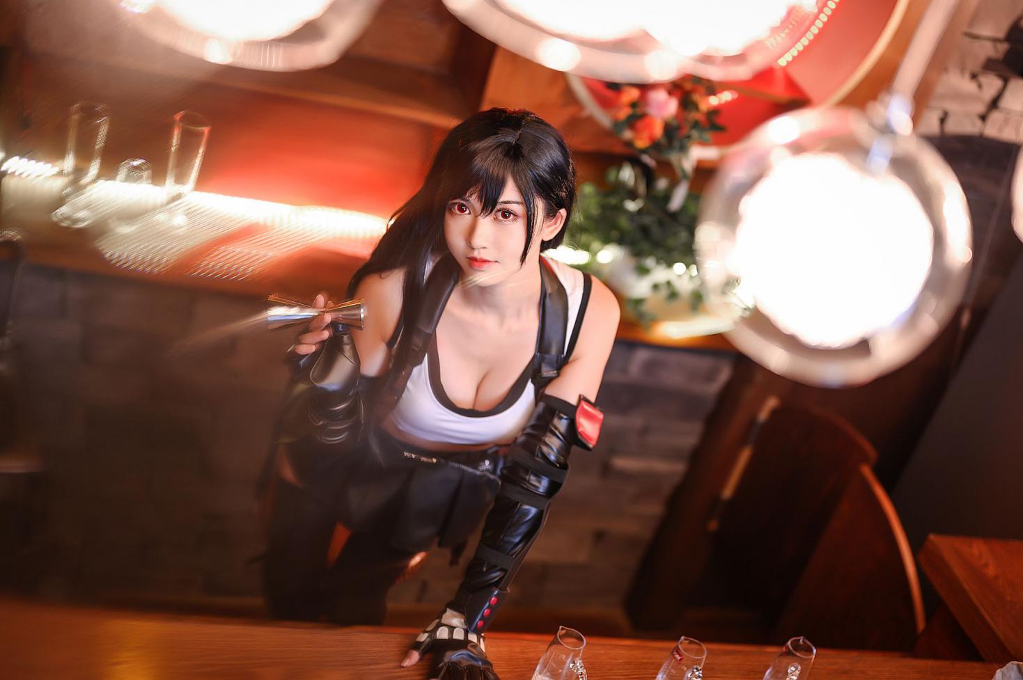 人气动漫Coser@鳗鱼霏儿 蒂法战斗服 [41P742MB] - 图片8