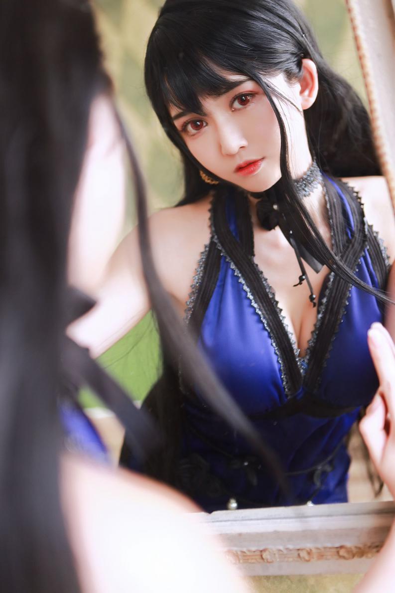 人气动漫Coser@鳗鱼霏儿 蒂法礼服 [38P805MB] - 图片6