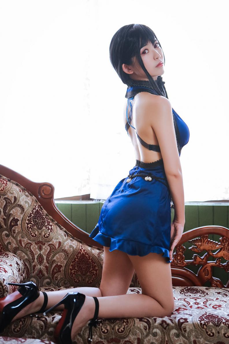 人气动漫Coser@鳗鱼霏儿 蒂法礼服 [38P805MB] - 图片5