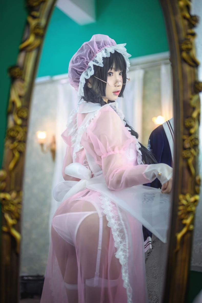 微博红人@鬼畜瑶在不在w 透明女仆 [40P604MB] - 图片2