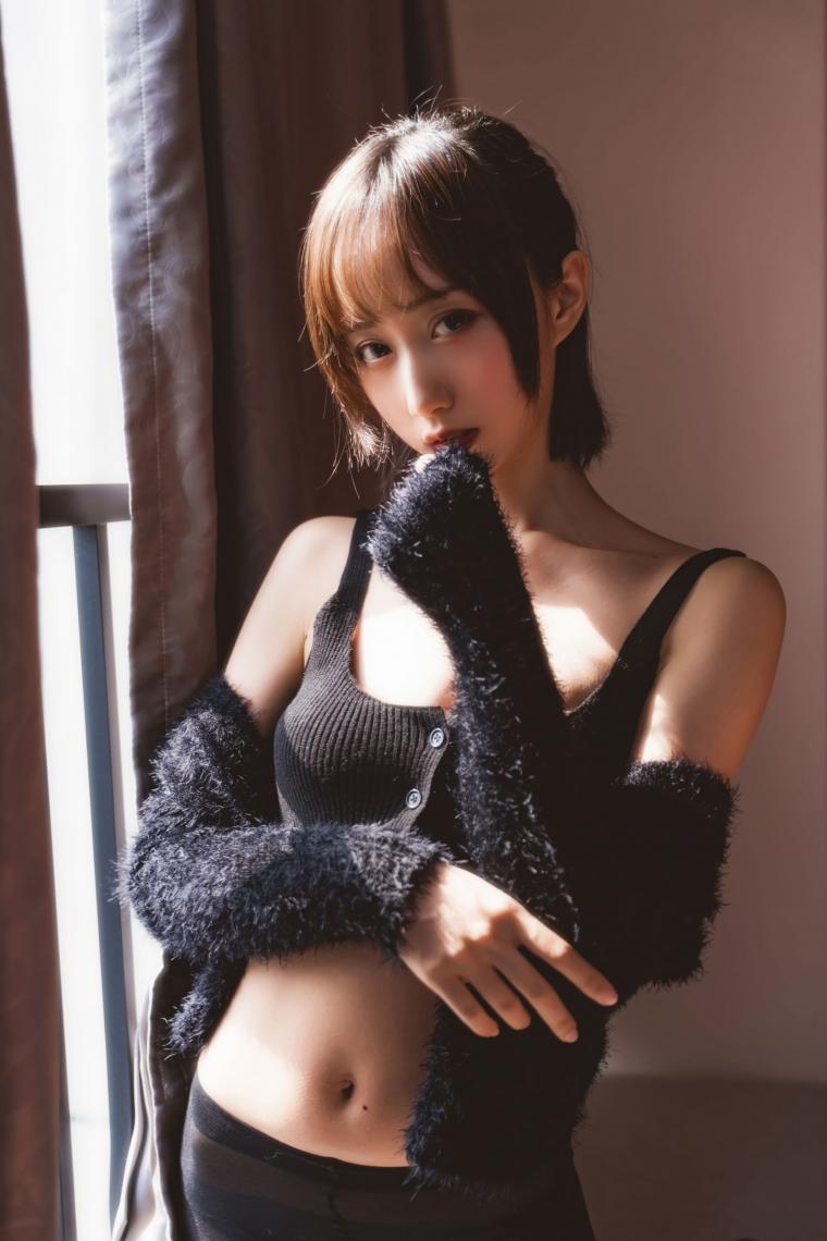 网红Coser@木绵绵OwO 黑丝私房 [83P1.57G] - 图片3