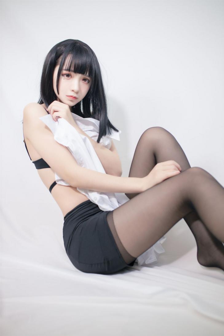 网红Coser@疯猫ss_OL制服 [40P100MB] - 图片6