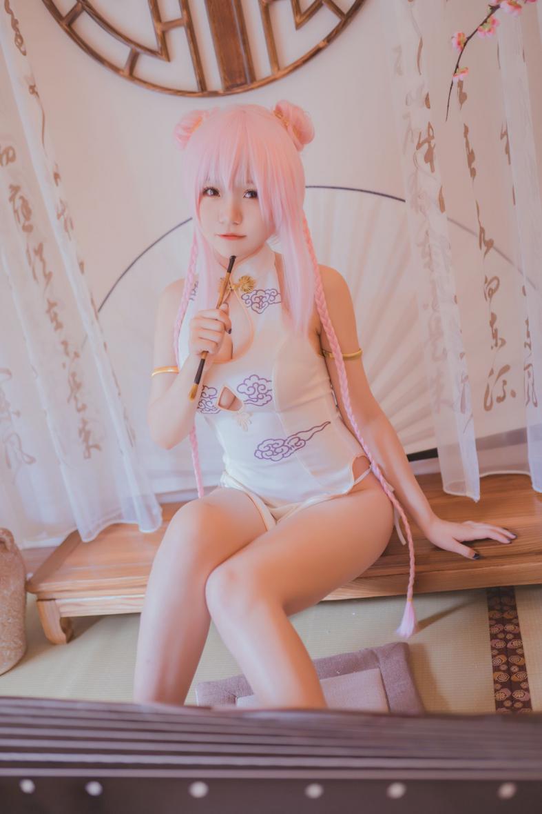 网红Coser@Yoko宅夏 索尼子旗袍 [18P163MB] - 图片2