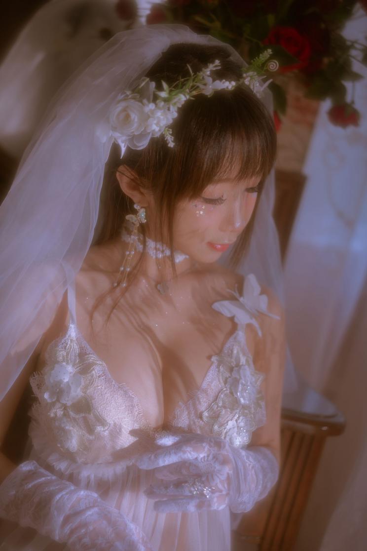 微博红人@鬼畜瑶在不在w 蝶变花嫁 [50P627MB] - 图片4