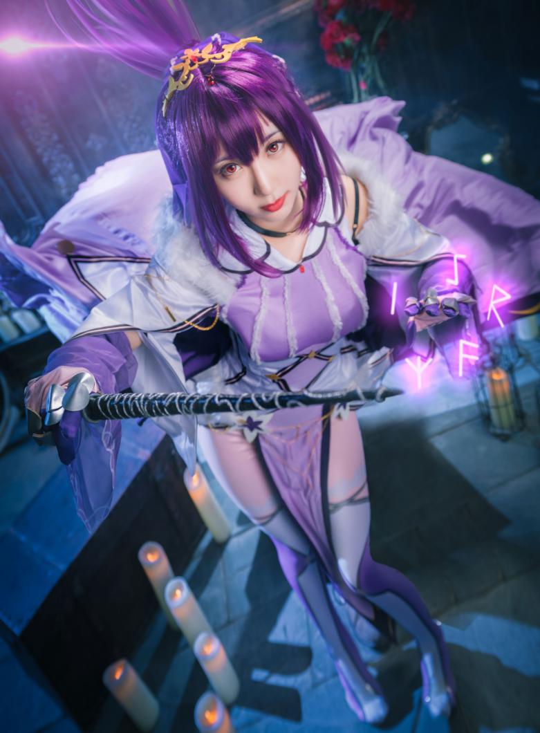微博红人Coser@黑川 斯卡蒂 [26P523MB] - 图片4
