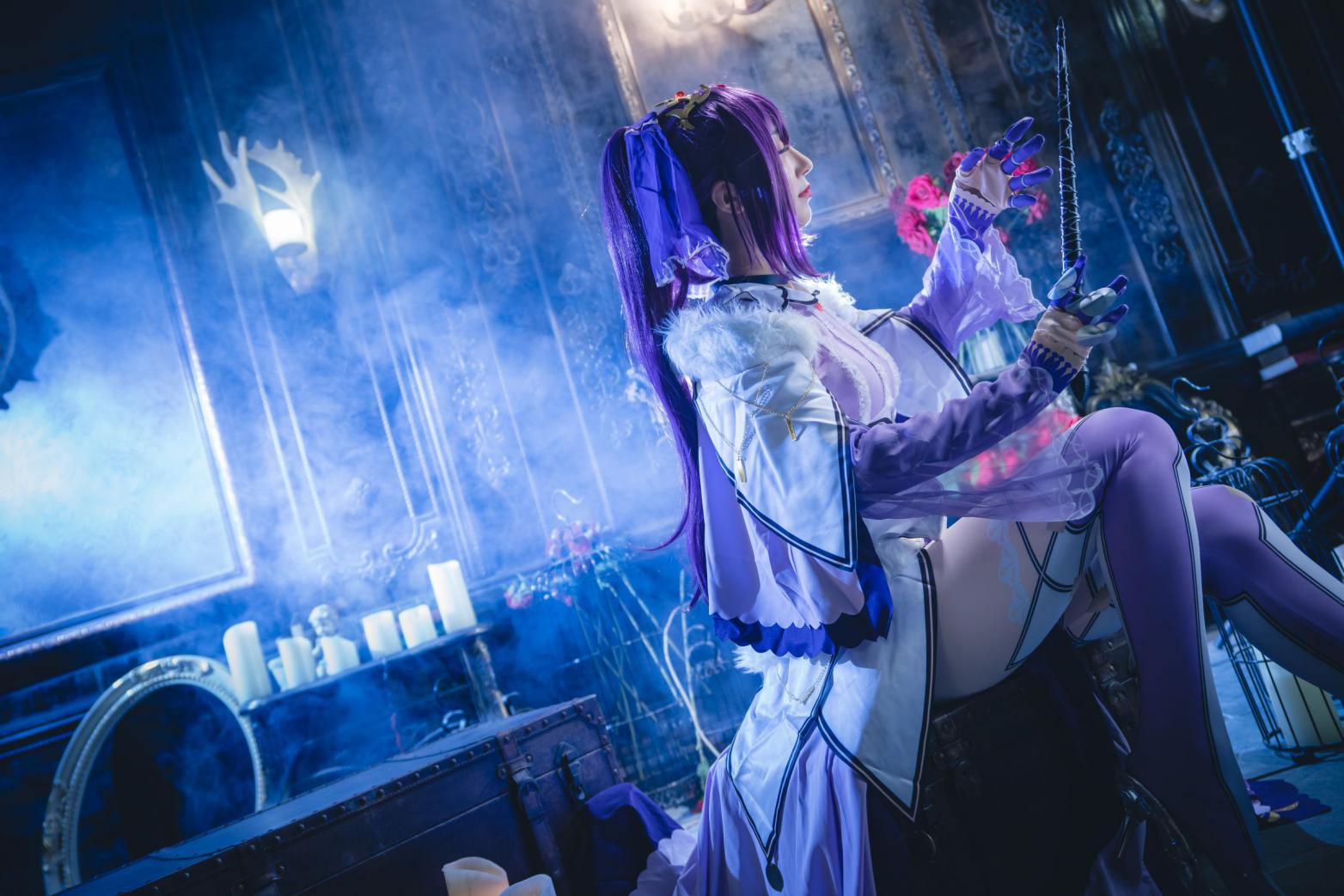 微博红人Coser@黑川 斯卡蒂 [26P523MB] - 图片5