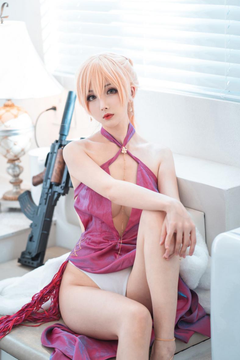 知名动漫Coser@rioko凉凉子 OTS-14礼服 [25P1V233MB] - 图片8