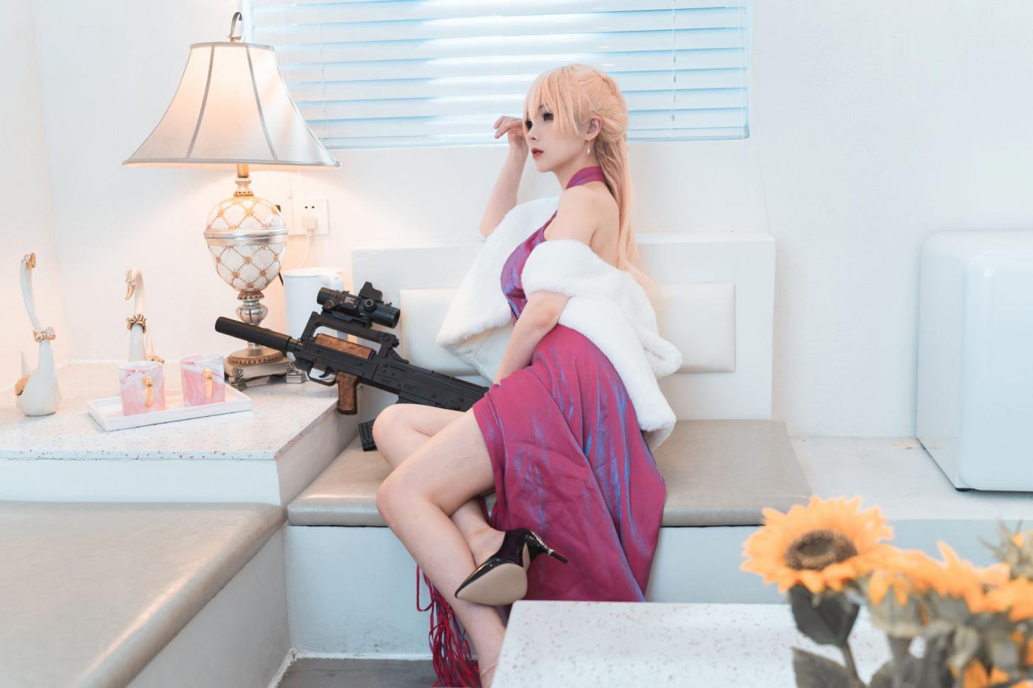 知名动漫Coser@rioko凉凉子 OTS-14礼服 [25P1V233MB] - 图片5