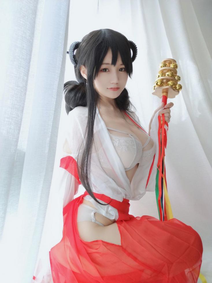 人气Coser@小仓千代 有点不对劲的巫女 [34P74MB] - 图片7