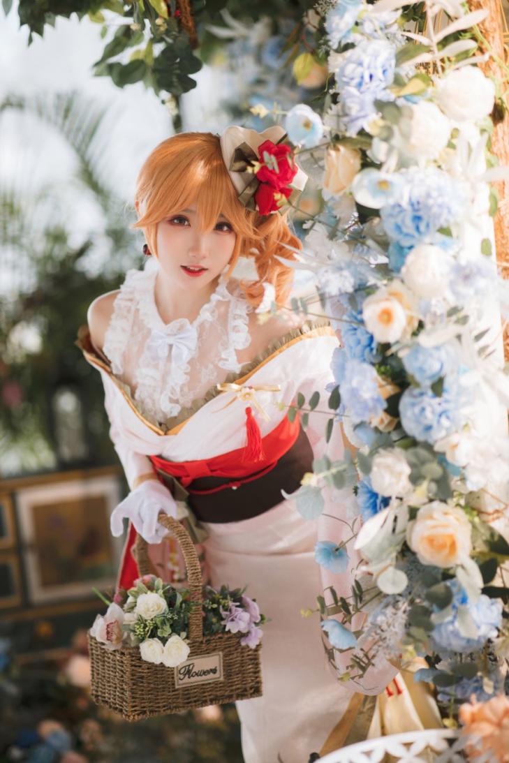 动漫Coser@瓜希酱 碧蓝航线 黎塞留和服 [22P134MB] - 图片6