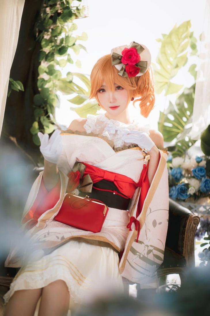 动漫Coser@瓜希酱 碧蓝航线 黎塞留和服 [22P134MB] - 图片3