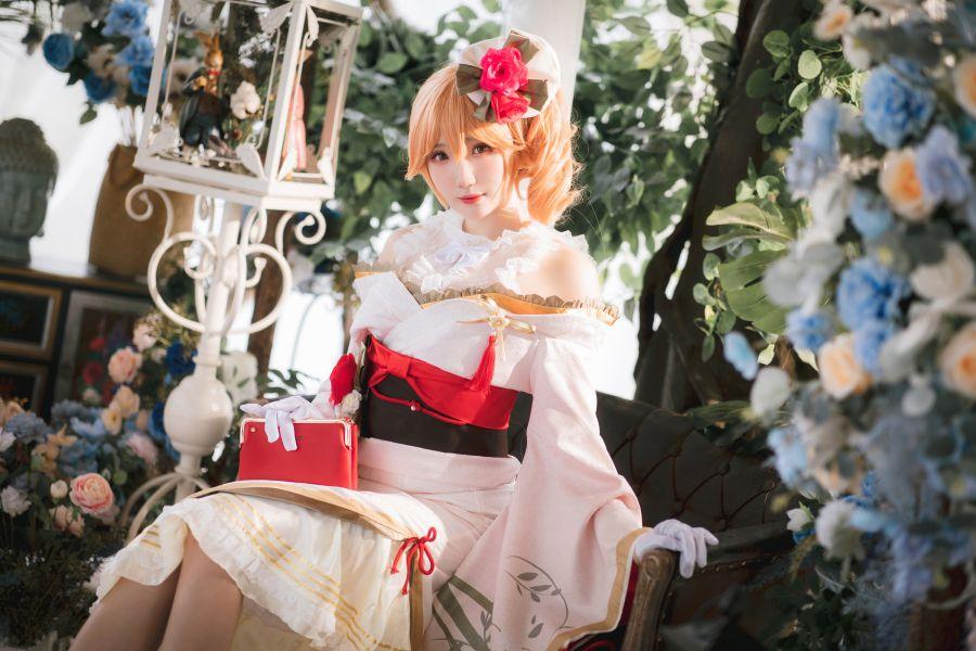 动漫Coser@瓜希酱 碧蓝航线 黎塞留和服 [22P134MB] - 图片2