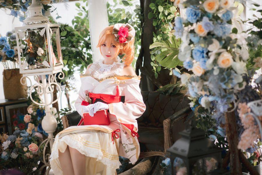 动漫Coser@瓜希酱 碧蓝航线 黎塞留和服 [22P134MB]